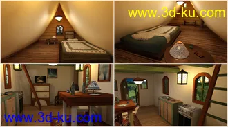 3D打印模型Tiny House and Parklands的图片