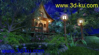 3D打印模型Tiny House and Parklands的图片