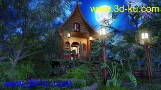 3D打印模型Tiny House and Parklands的图片