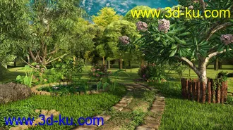 3D打印模型Tiny House and Parklands的图片