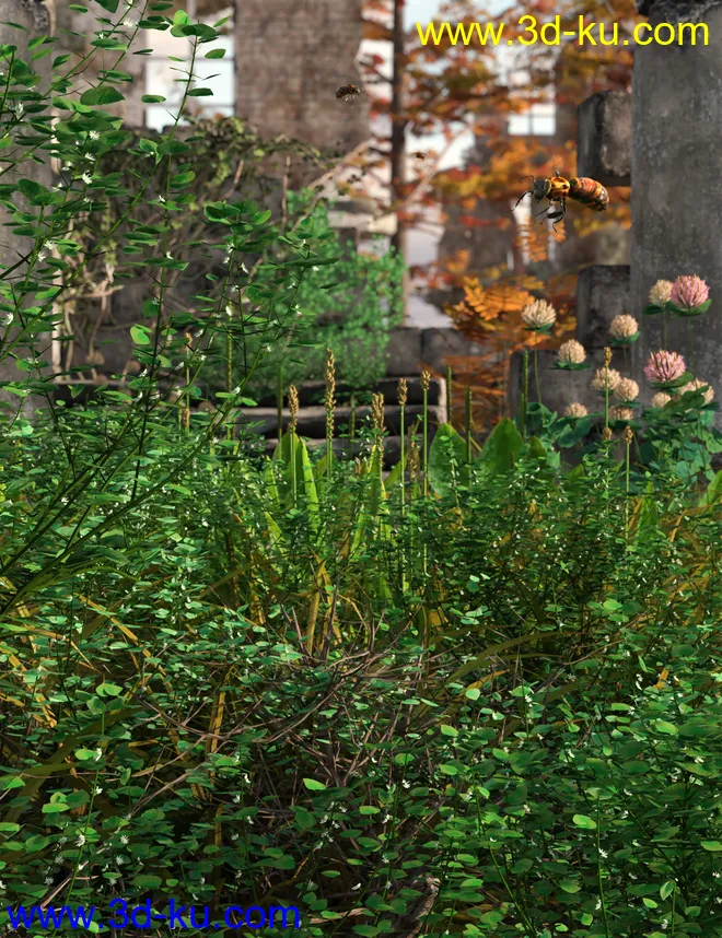 Tiny Plants III - Tiny Flowers模型的图片3