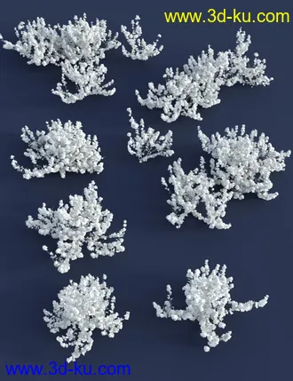 3D打印模型Tiny Plants III - Tiny Flowers的图片