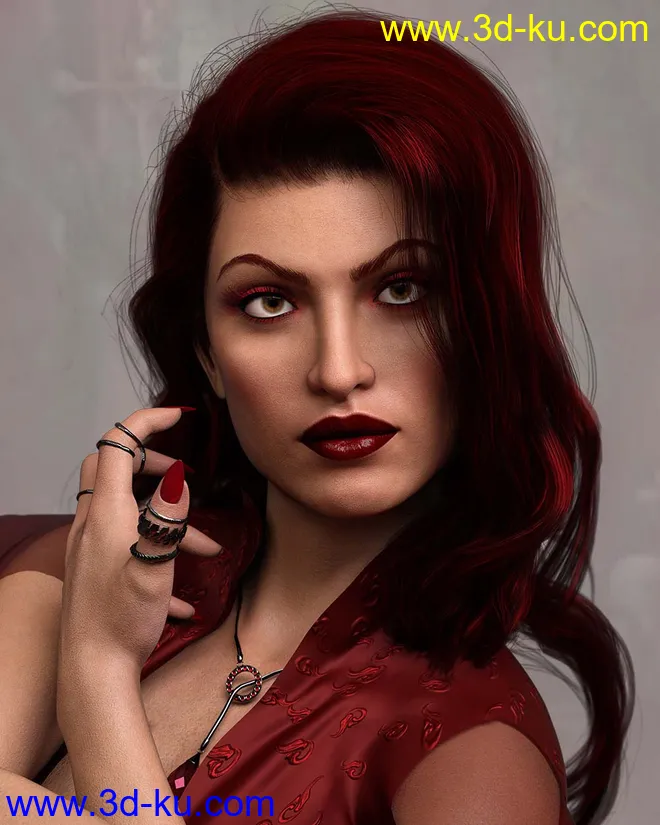 TM Onyx for Genesis 8.1 Female模型的图片3