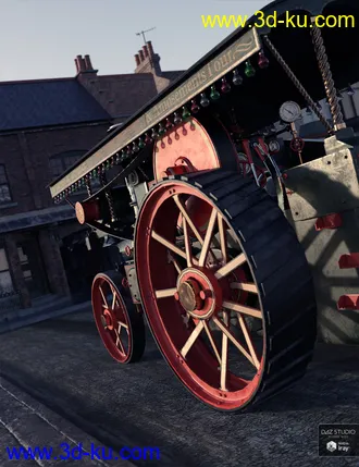 3D打印模型Traction Engine的图片
