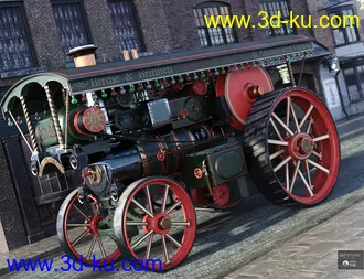3D打印模型Traction Engine的图片