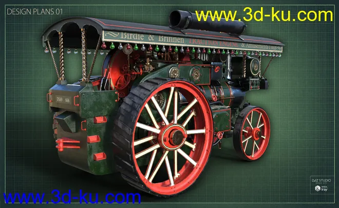 Traction Engine模型的图片4