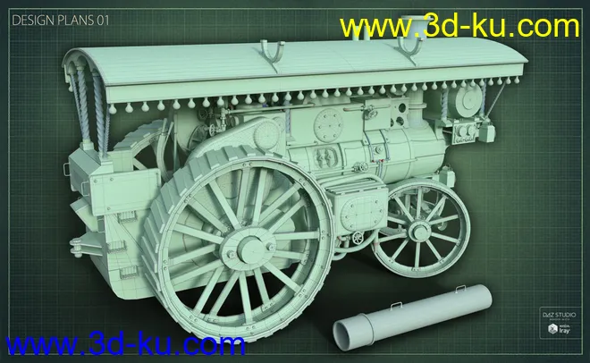 Traction Engine模型的图片7