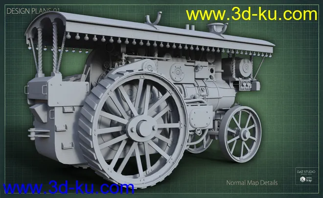Traction Engine模型的图片8