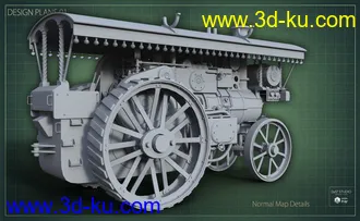 3D打印模型Traction Engine的图片