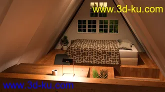 3D打印模型Triangle Cabin的图片