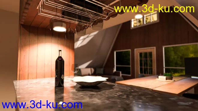 Triangle Cabin模型的图片8