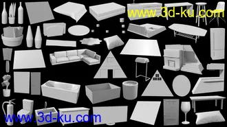 3D打印模型Triangle Cabin的图片