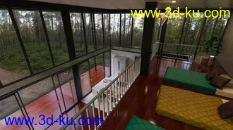 3D打印模型Tropical Chalet的图片