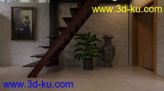3D打印模型Tropical Chalet的图片