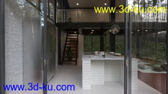3D打印模型Tropical Chalet的图片