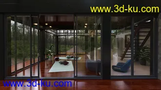 3D打印模型Tropical Chalet的图片