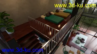 3D打印模型Tropical Chalet的图片