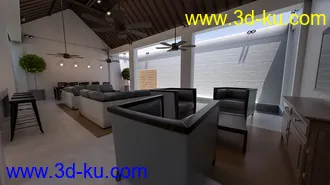 3D打印模型Tropical Commons的图片