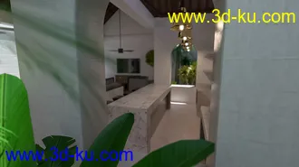 3D打印模型Tropical Commons的图片