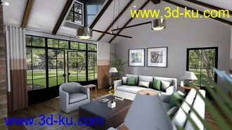 3D打印模型Tropical Oasis Lounge的图片