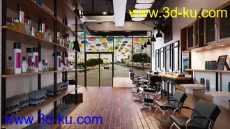 3D打印模型TS Barber Shop的图片