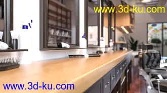 3D打印模型TS Barber Shop的图片
