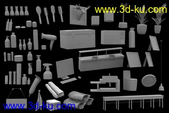 3D打印模型TS Barber Shop的图片