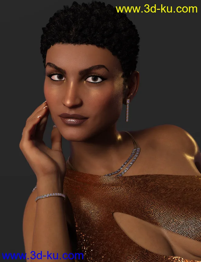 Twizted Makeup Merchant Resource for Genesis 8.1 Female模型的图片9