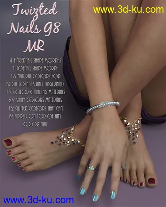 3D打印模型Twizted Nails G8 MR的图片