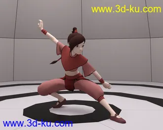 3D打印模型Ty Lee for G8F and G8.1F的图片