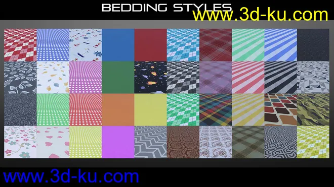 Ultimate dForce Bed 2模型的图片8