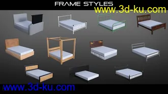 3D打印模型Ultimate dForce Bed 2的图片