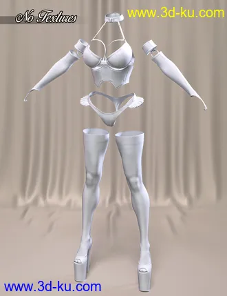 3D打印模型Umbra Outfit for Genesis 8 and 8.1 Females的图片
