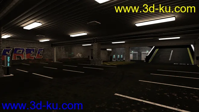 Underground Parking模型的图片2