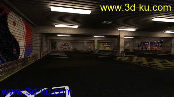 Underground Parking模型的图片3