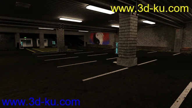 Underground Parking模型的图片5