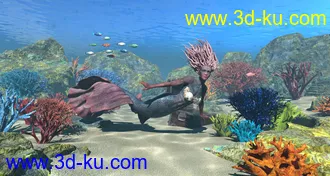 3D打印模型Underwater Shred的图片