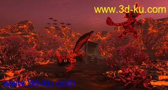 3D打印模型Underwater Shred的图片