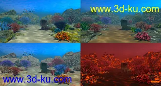 3D打印模型Underwater Shred的图片