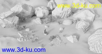 3D打印模型Underwater Shred的图片