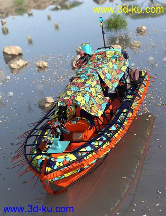 3D打印模型Uniforms for McBoaty Lifeboat Texture Add-On的图片