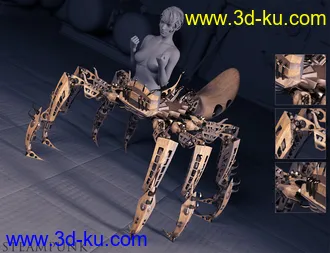 3D打印模型Uniforms for the Spider Mech的图片