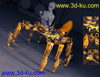 3D打印模型Uniforms for the Spider Mech的图片