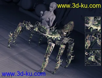3D打印模型Uniforms for the Spider Mech的图片