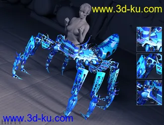 3D打印模型Uniforms for the Spider Mech的图片
