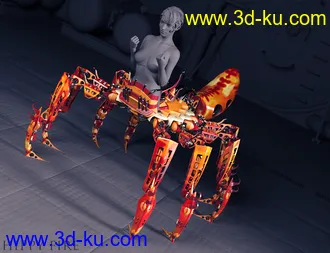 3D打印模型Uniforms for the Spider Mech的图片