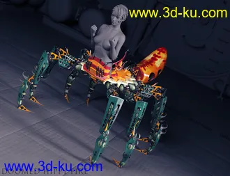 3D打印模型Uniforms for the Spider Mech的图片