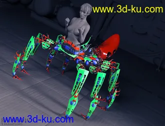 3D打印模型Uniforms for the Spider Mech的图片