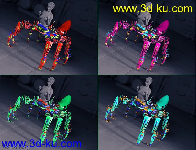 Uniforms for the Spider Mech模型的图片13