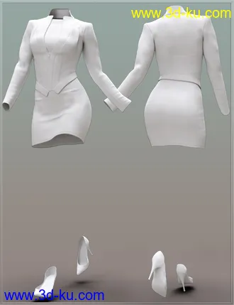 3D打印模型Urban Edge Outfit for Genesis 8 and 8.1 Females的图片